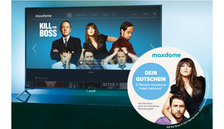 TV Philips spendiert Maxdome 6 Monate gratis - Bei TV-Kauf der 7000er Serie - News, Bild 1