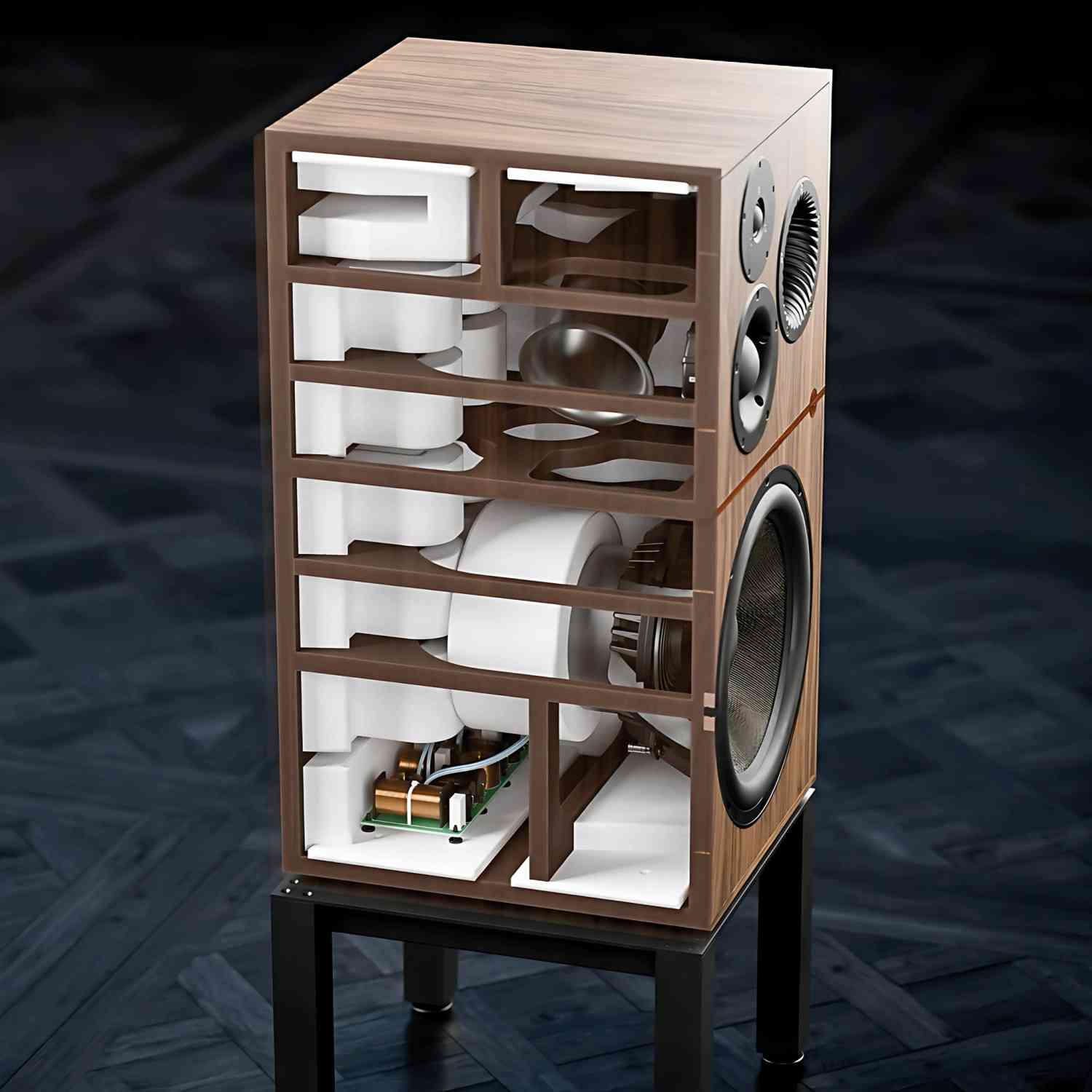 Wenn Hub keine Rolle spielt: Revival Audio Atalante 7 Evo, Bild 3 Lautsprecher Stereo Revival Audio Atalante 7 Evo im Test, Bild 3