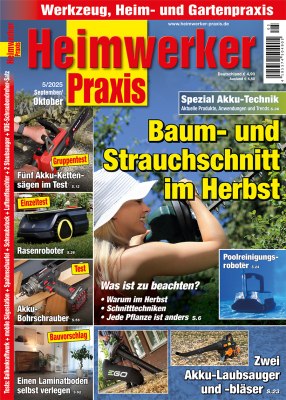 HeimwerkerPraxis_5_2025 Titelseite