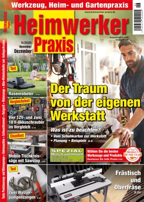 HeimwerkerPraxis_6_2025 Titelseite