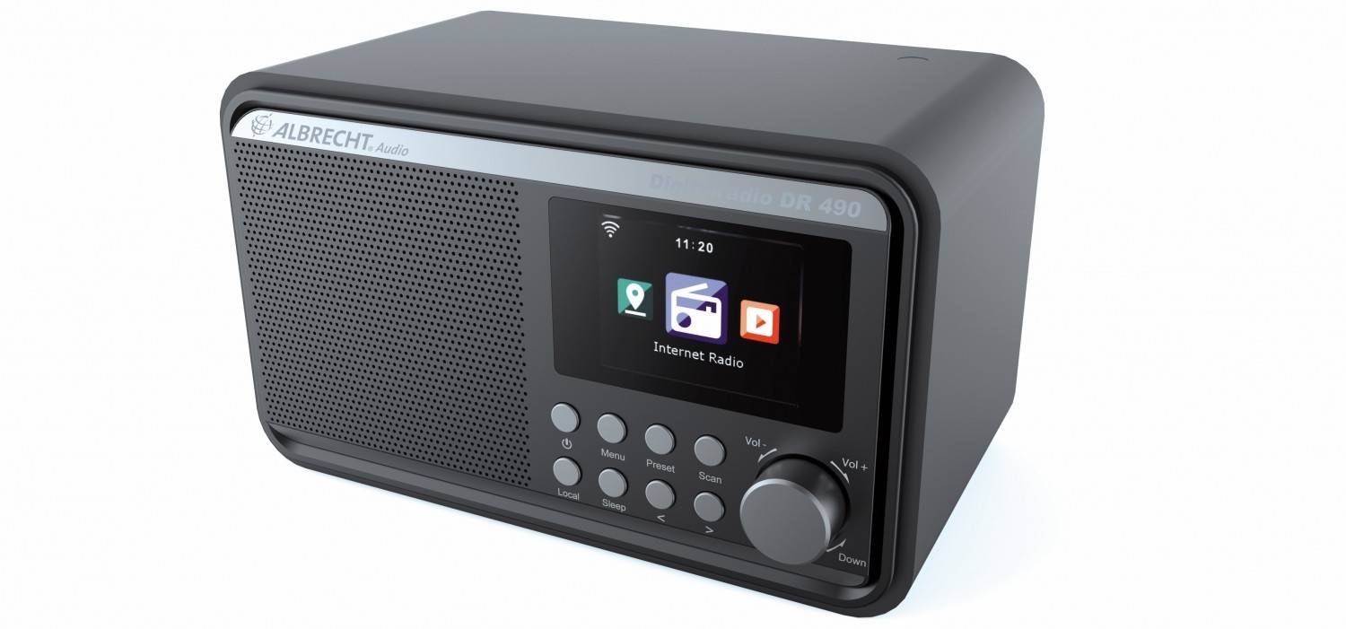 DAB+, und UKWRadio Hybridradio DR 490 von