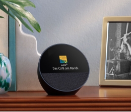 Smart Home Amazon mit neuem Wecker Echo Spot - Uhrzeit, Wetter und Songtitel - News, Bild 1