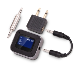 Marke: Auvisio 2in1-Audio-Transmitter- und Receiver mit Bluetooth für flexible Musikwiedergabe, Bild 1 HiFi 2in1-Audio-Transmitter- und Receiver mit Bluetooth für flexible Musikwiedergabe - News, Bild 1