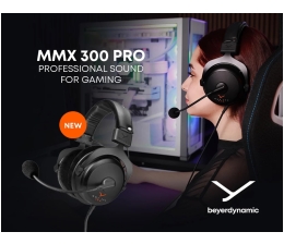 Produktvorstellung Gaming-Headset mit Studioklang: beyerdynamic veröffentlicht das neue MMX 300 PRO - News, Bild 1