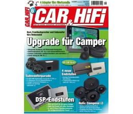 Car-Media In der neuen „CAR+HiFi“: Technik für Camper - Subwoofer - DSP-Endstufen - News, Bild 1