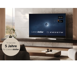 TV Loewe gewährt auf alle Stellar-TVs ab sofort 5 Jahre Garantie - News, Bild 1