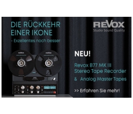 Service Die Rückkehr einer Ikone - die neue Revox B77 MK III Tonbandmaschine - News, Bild 1