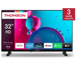 TV 32 und 40 Zoll: Neue Thomson-Fernseher mit Fire TV - AirPlay, Alexa und HDR10 - News, Bild 1