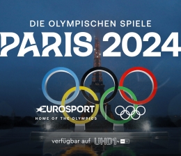 TV Eurosport 4K überträgt die Olympischen Spiele Paris 2024 in UHD und HDR über HD+ - News, Bild 1