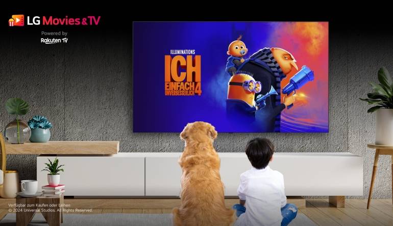 Heimkino LG und Rakuten TV führen neuen Streaming-Dienst ein - News, Bild 1