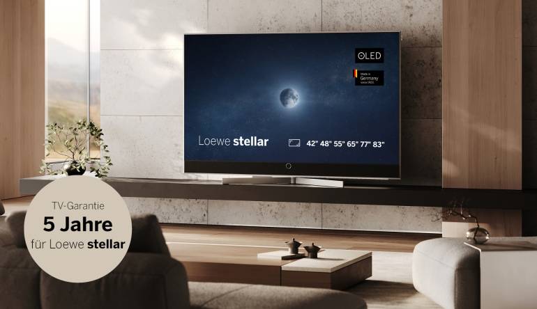 TV Loewe gewährt auf alle Stellar-TVs ab sofort 5 Jahre Garantie - News, Bild 1