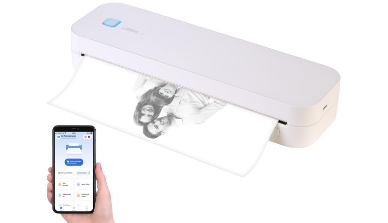 mobile Devices Mobiles Drucken ohne Tinte: Akku-Thermodrucker für Windows, Mac, iOS & Android - News, Bild 1