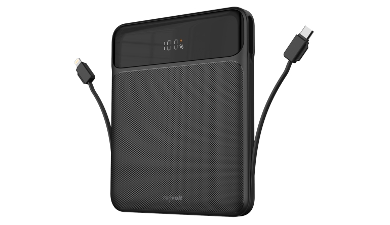 mobile Devices Revolt-Powerbank mit 20.000 mAh, LED-Anzeige und vier USB-Anschlüssen - News, Bild 1