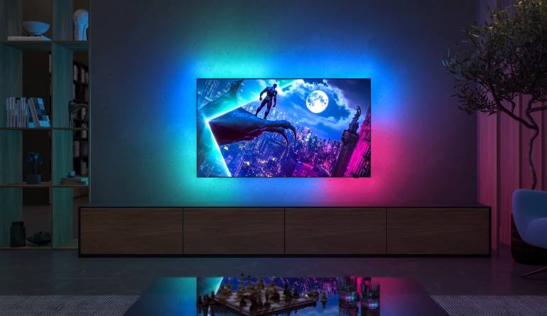 TV Neuer Spitzen-TV OLED+950 von Philips - Premiere im September in 65 und 77 Zoll - News, Bild 1