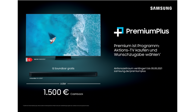 TV Am 5. Mai ist Schluss: Cashback-Aktion bei Samsung auf der Zielgeraden - News, Bild 1