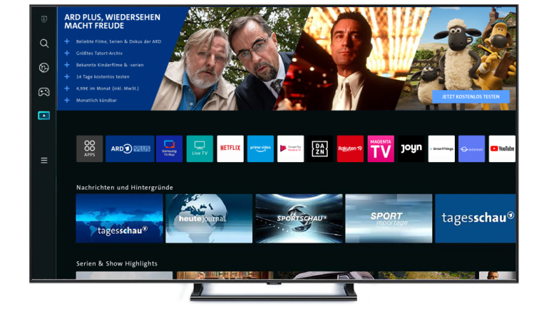 TV ARD Plus-App ab sofort auf neueren Smart-TVs von Samsung verfügbar - News, Bild 1