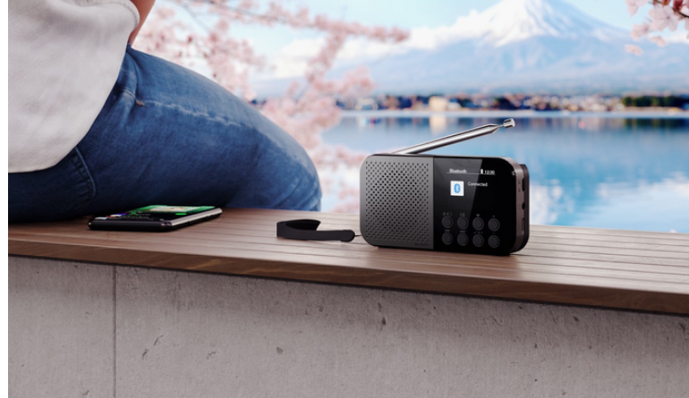 HiFi Kompaktes Sharp-Radio mit Bluetooth, Wecker und Lithium-Ionen-Akku - News, Bild 1