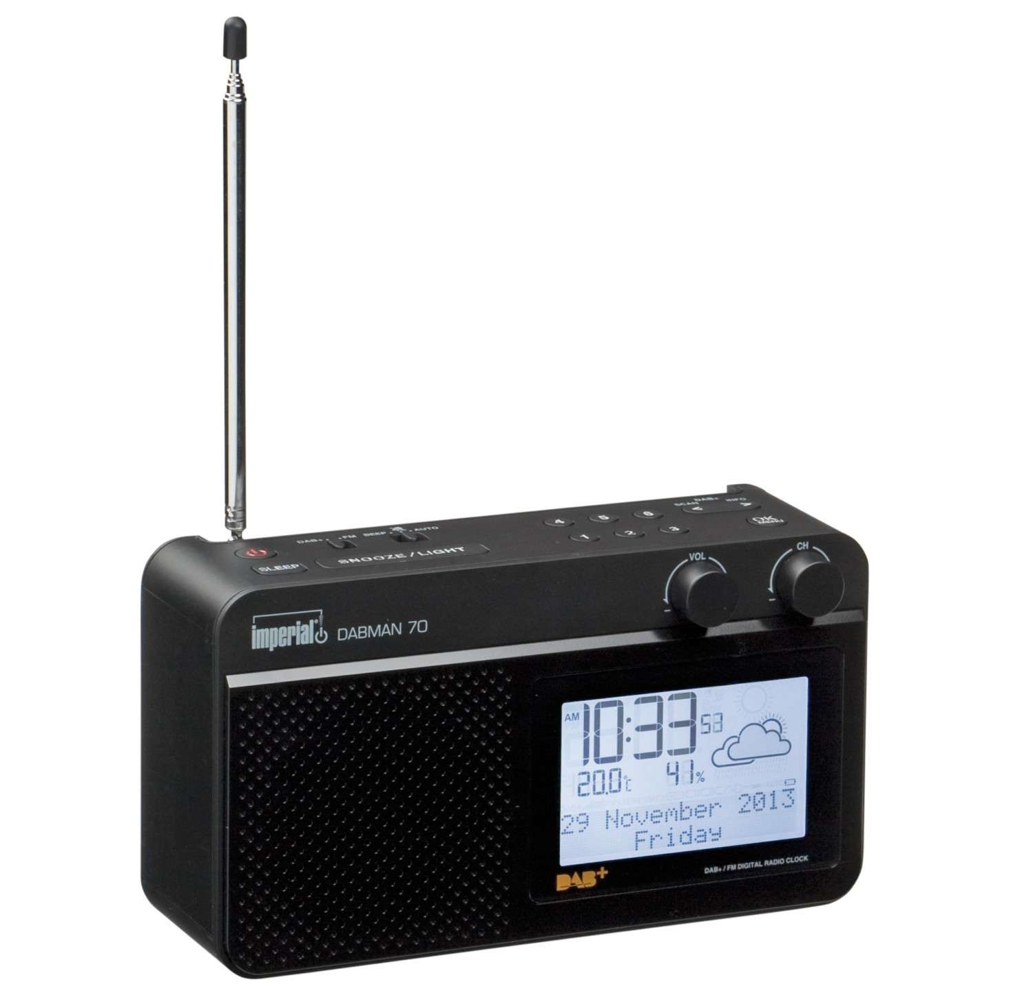 Digitalbox Imperial DABMAN70 - DAB+ Radio im Test - sehr gut