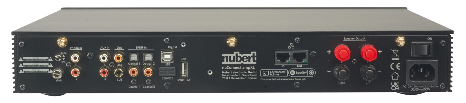 Vollverstärker Nubert nuConnect ampXL im Test, Bild 5
