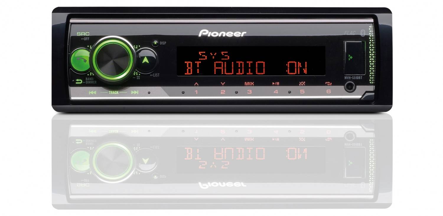 Pioneer mvh s510bt схема