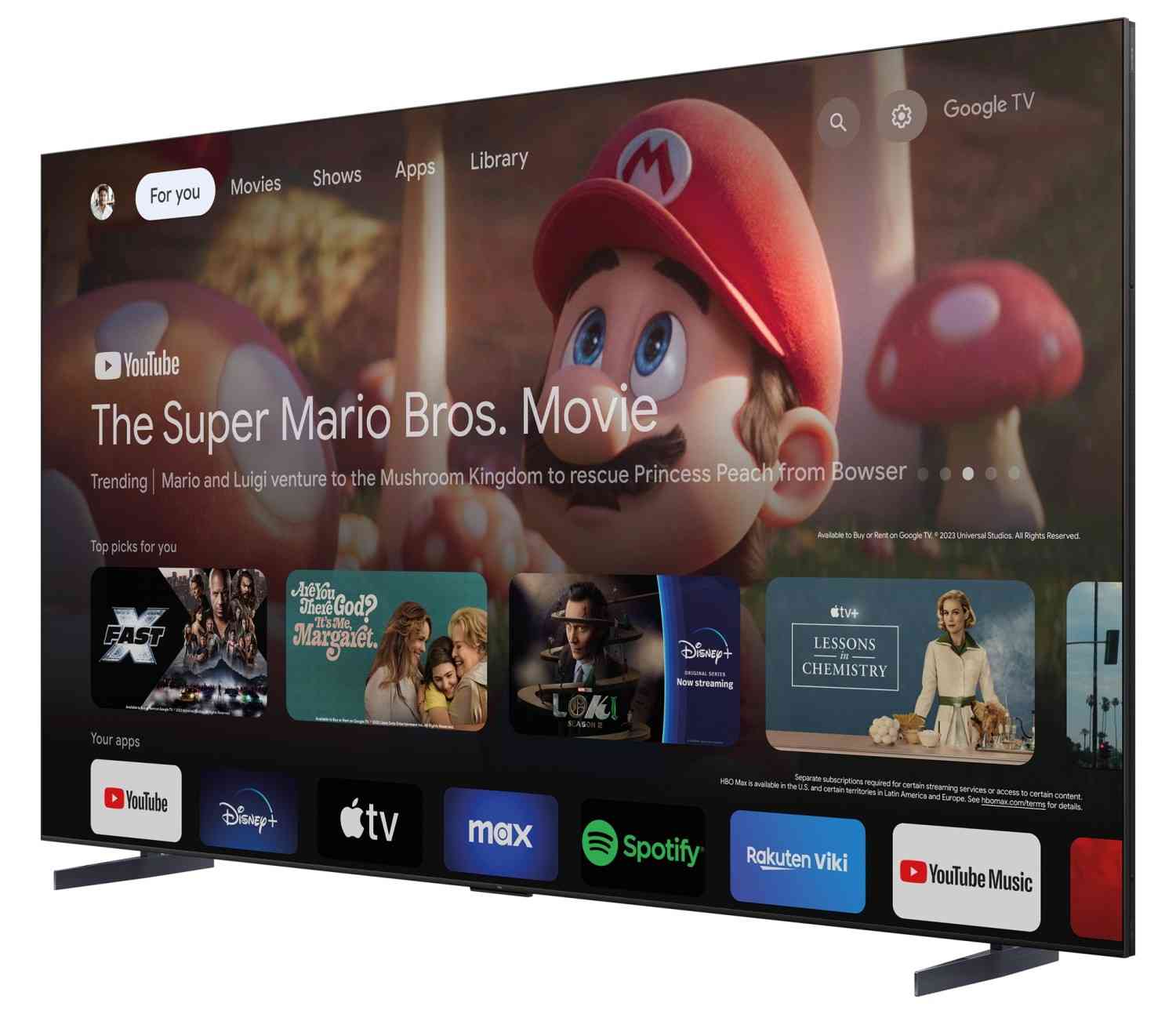 Fernseher Google TV Ultra HD und 8K TCL 115X955 MAX im Test, Bild 3