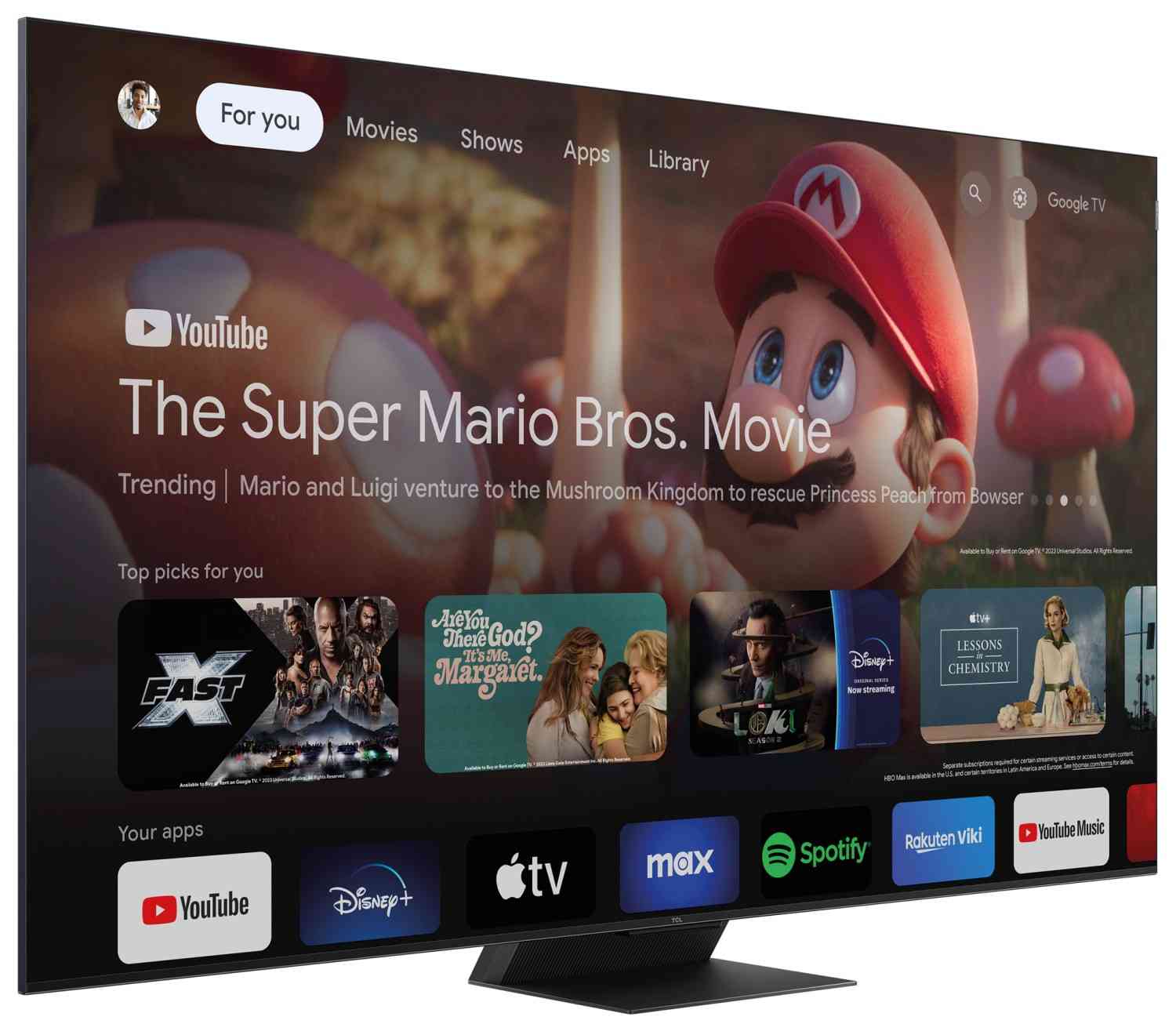 Fernseher Google TV Ultra HD und 8K TCL 75C855 im Test, Bild 9