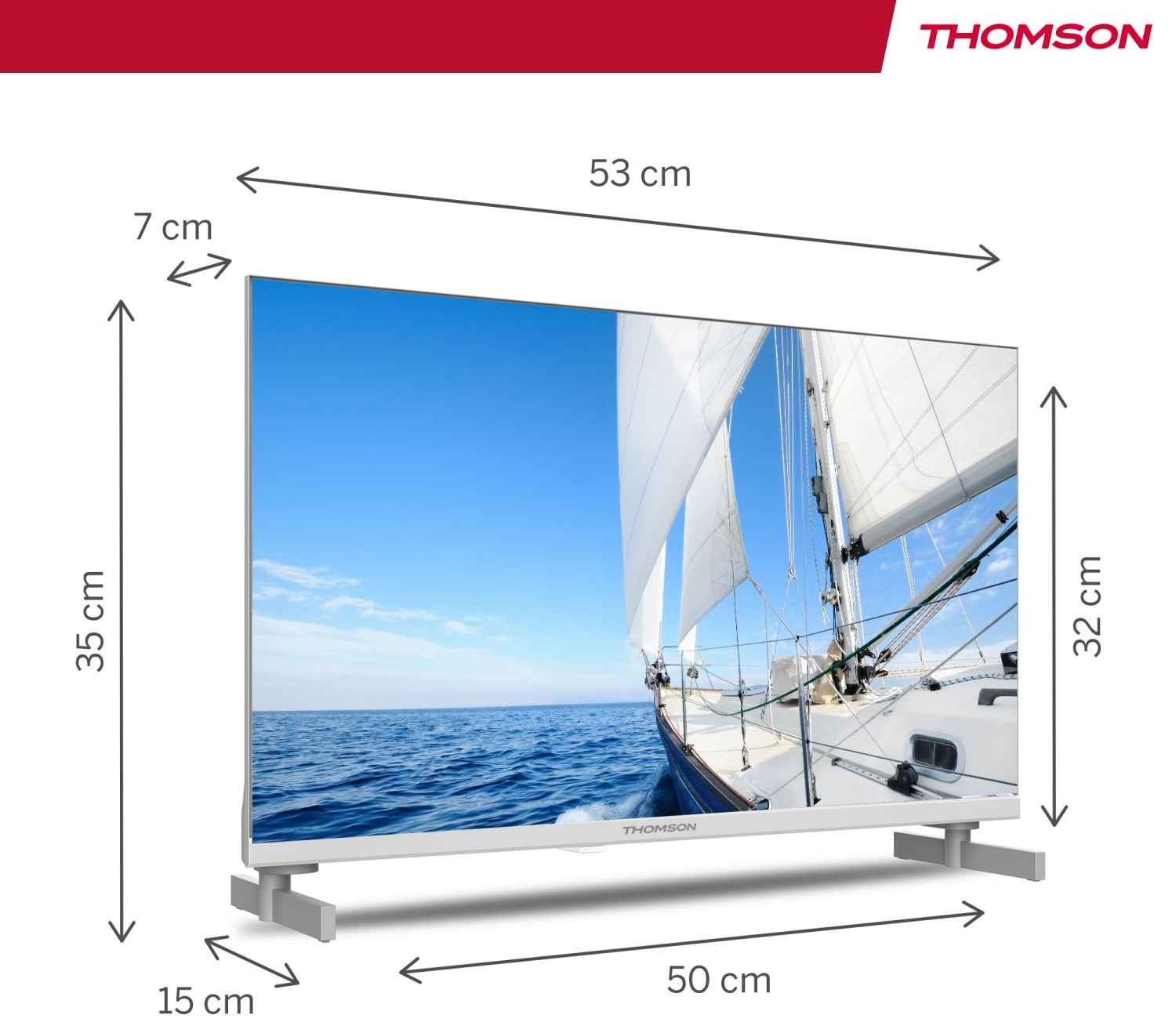 Fernseher Full HD Thomson 24HG2S14CW im Test, Bild 4