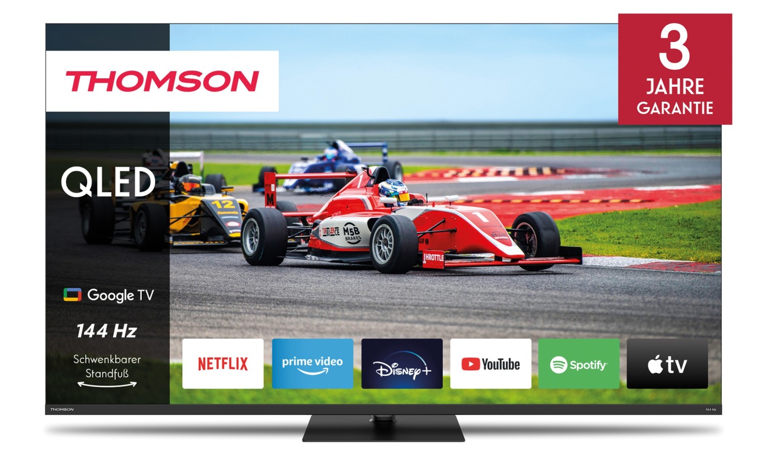 Fernseher Google TV Ultra HD und 8K Thomson 43QG7C14 im Test, Bild 3