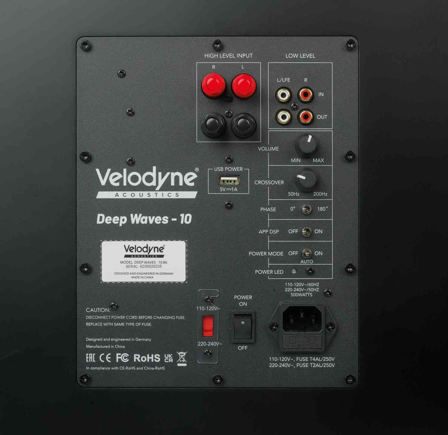 Subwoofer (Home) Velodyne Acoustics VI-Q 15, Velodyne Acoustics Deep Waves 10 im Test , Bild 5
