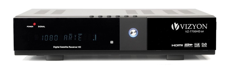 Sat Receiver ohne Festplatte Vizyon VZ-7700 HD se im Test, Bild 1