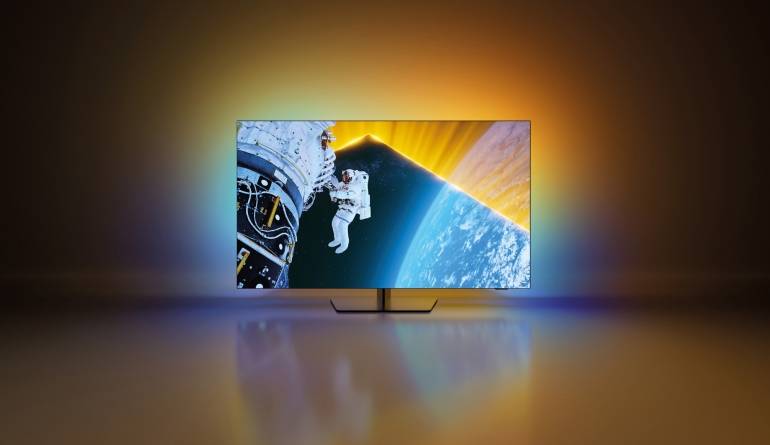 Fernseher Google TV Ultra HD und 8K Philips 55OLED809 im Test, Bild 1