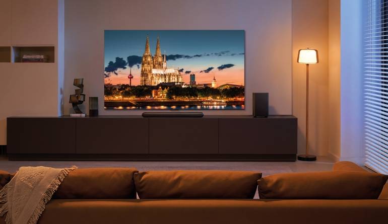 Fernseher Google TV Ultra HD und 8K TCL 75C855 im Test, Bild 1