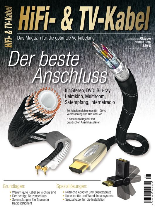 HiFi- & TV-Kabel - Das Magazin für die optimale Verkabelung (print)