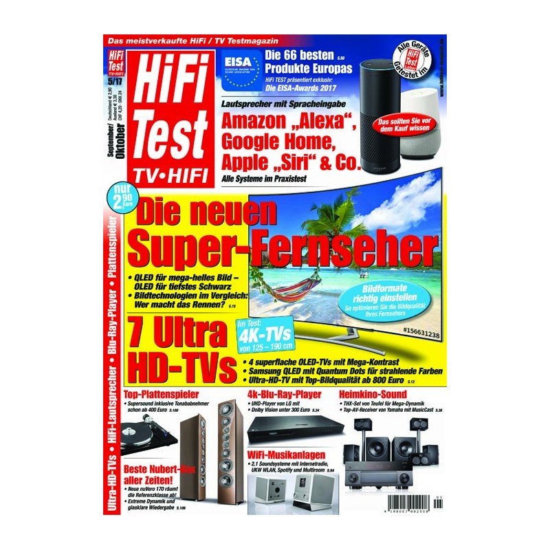 HiFi Test TV HIFI 5/2017 (print)