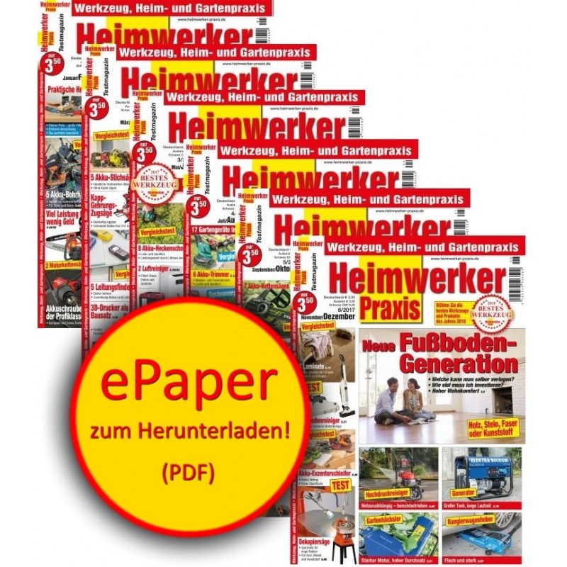 Heimwerker Praxis Heft-Archiv 2017 (ePaper)