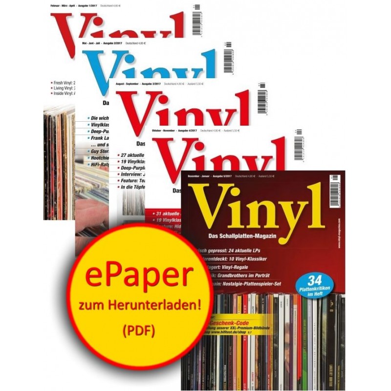 Vinyl Heft-Archiv 2017 (print)
