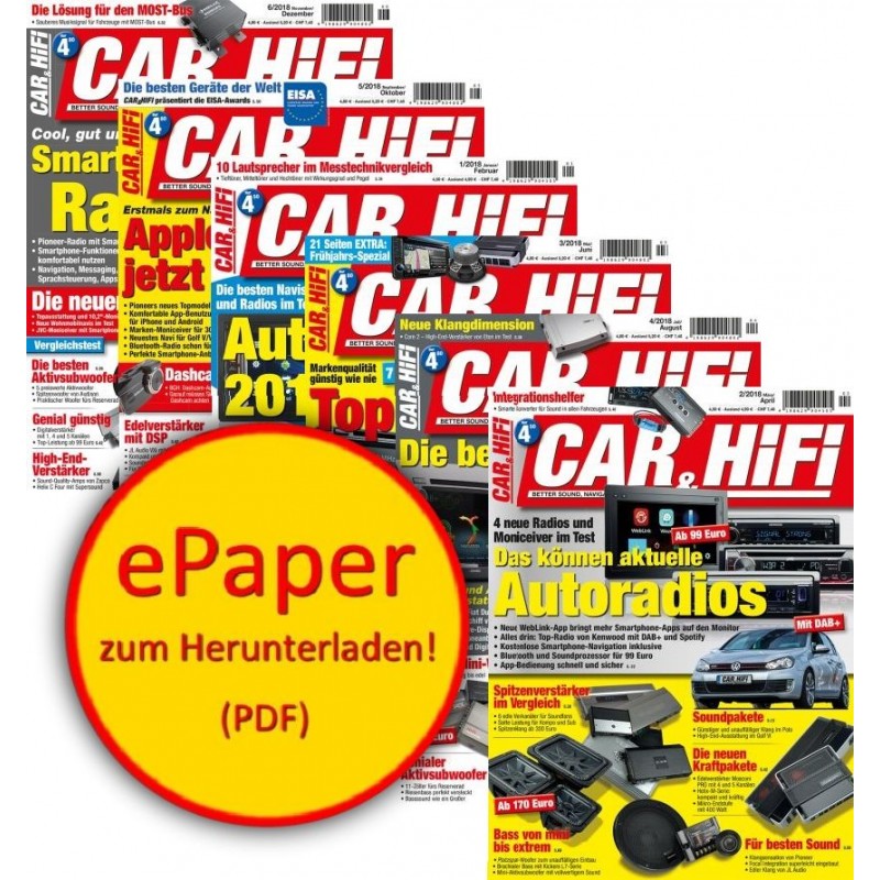 CAR & HIFI - Heftarchiv 2018 (ePaper)