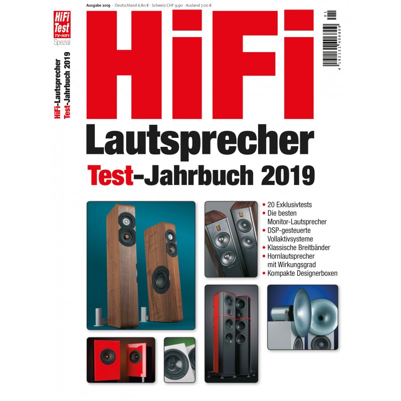 Hifi-Lautsprecher Test-Jahrbuch 2019 (epaper)