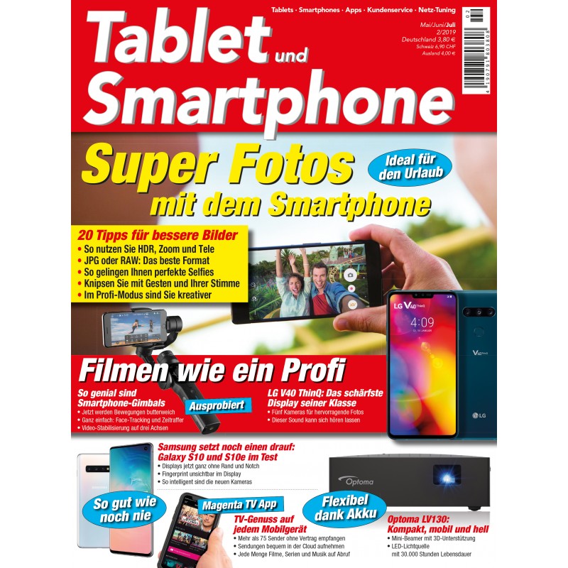 TABLET und SMARTPHONE Ausgabe 2/2019 (print)