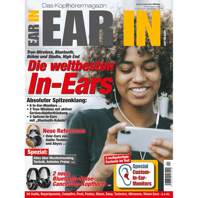 Die weltbesten In-Ears: True-Wireless, Bluetooth, Bühne und Studio, High End (epaper)