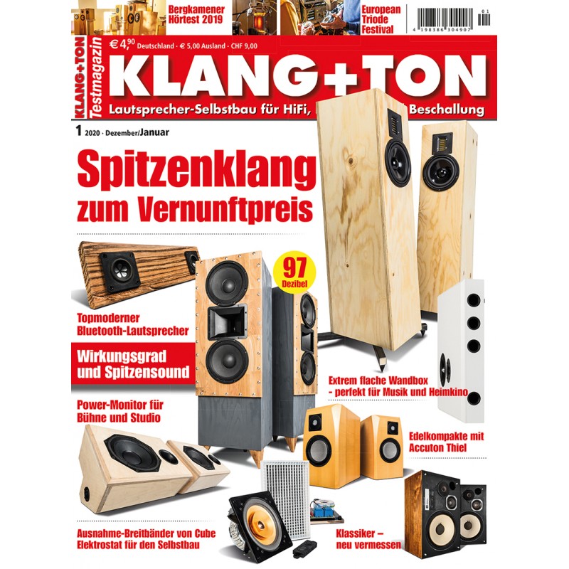 Klang+Ton Ausgabe 1/2020 (epaper)