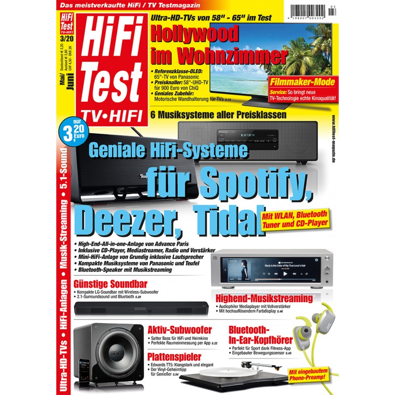 HIFI TEST Ausgabe 3/2020 (print)