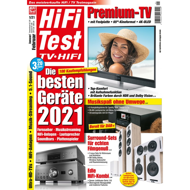 HIFI TEST Ausgabe 1/2021 (print)