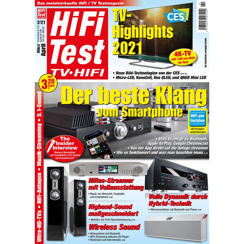 HIFI TEST Ausgabe 2/2021 (print)