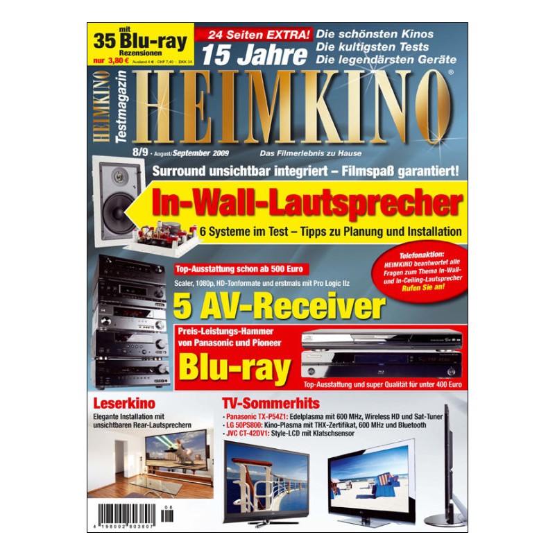Jubiläums-Ausgabe: 15 Jahre HEIMKINO! (epaper)