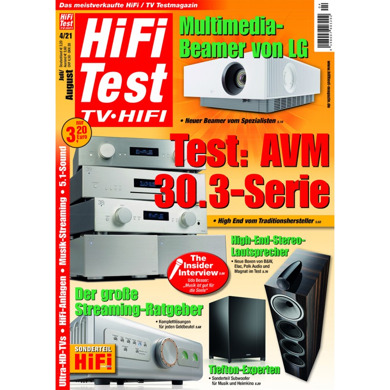 HiFi Test TV HIFI 4/21 (print)