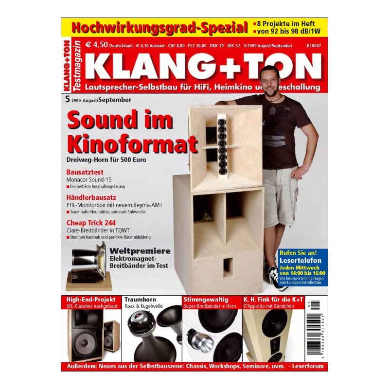 Klang+ Ton 5/2009 - Hochwirkungsgrad-Spezial (epaper)