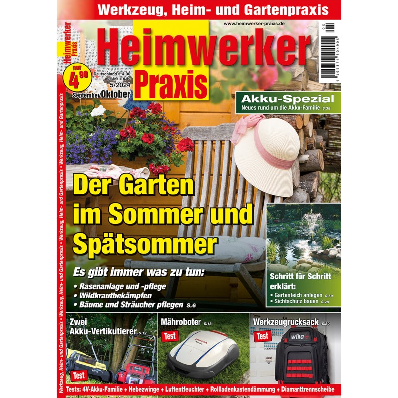 Garten im Sommer und Spätsommer (print)