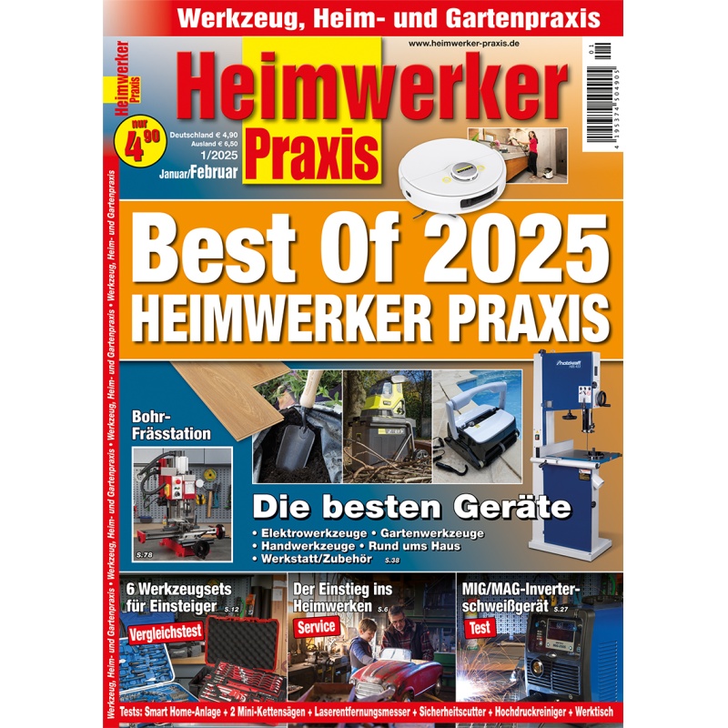 Best of 2025 HEIMWERKER PRAXIS (print)