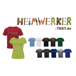 Damen T-Shirt Heimwerker -...